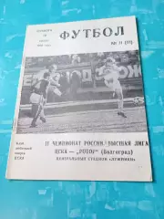 ЦСКА - Ротор Волгоград. 10 июля 1993 год