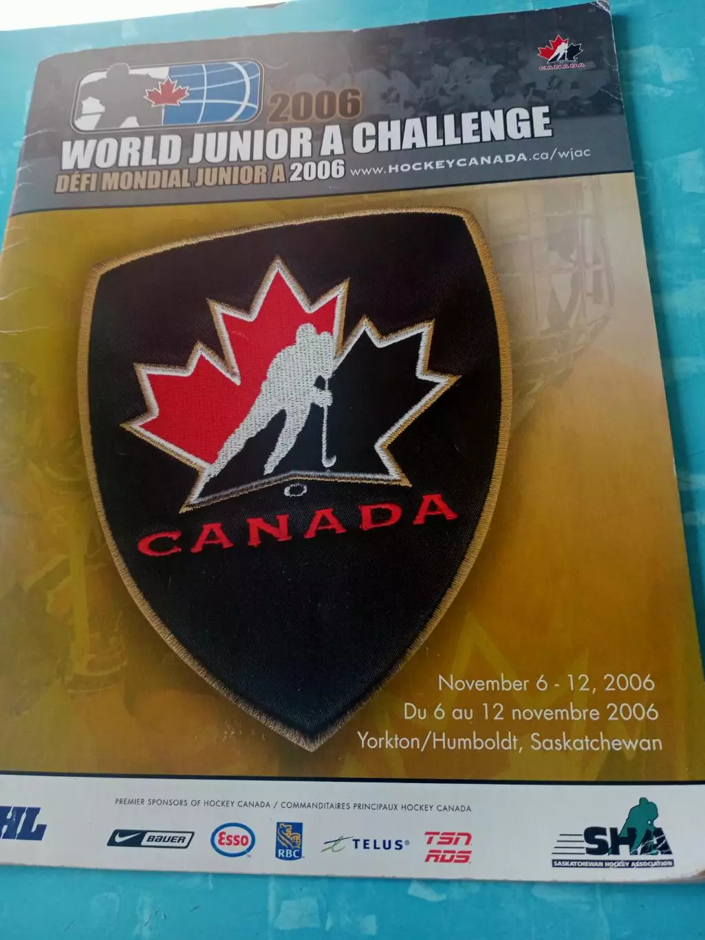 WORLD JUNIOR CHALLENGE. 6 - 12 ноября 2006 год, Канада