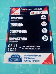 Высшая лига А. Тур в Омске. 8 - 12 ноября 2023 год