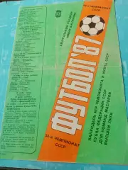Футбол. Москва. Лужники. 1987 год
