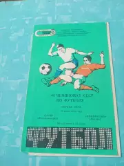 Заря Ворошиловград - Локомотив Москва. 30 июня 1981 год