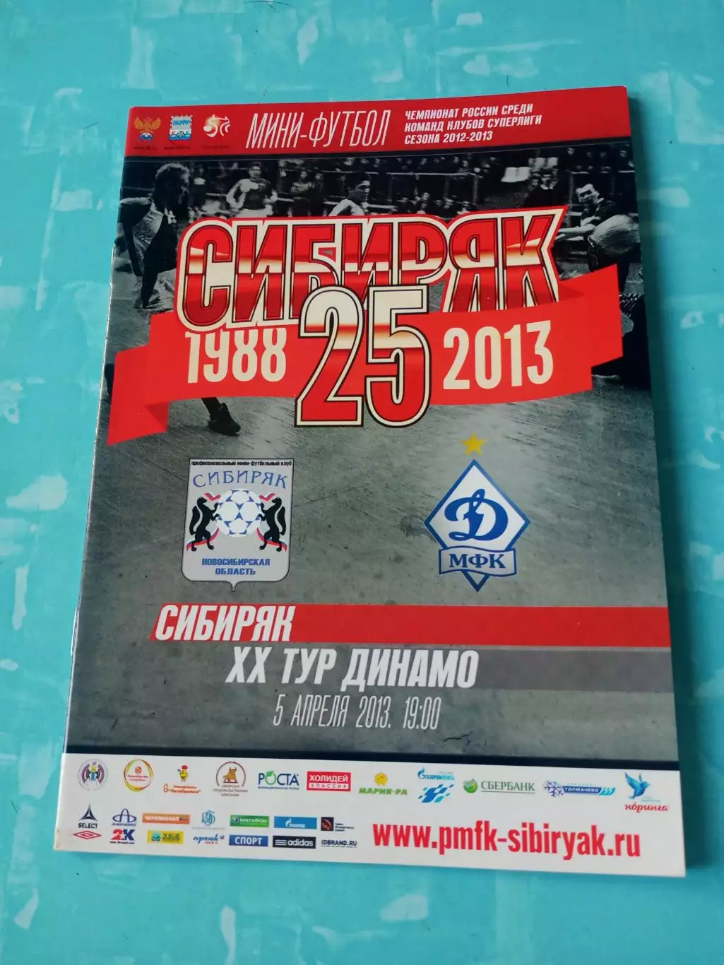 Сибиряк Новосибирск - Динамо Москва. 5 апреля 2013 год