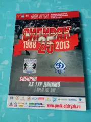 Сибиряк Новосибирск - Динамо Москва. 5 апреля 2013 год