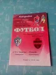 СКА-Энергия Хабаровск - Енисей Красноярск. 7 августа 2012 год