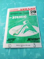 Каучук Омск - Металлург Череповец. 29 ноября 1967 год