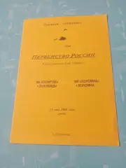 Спартак Луховицы - ФК Коломна. 31 мая 2000 год