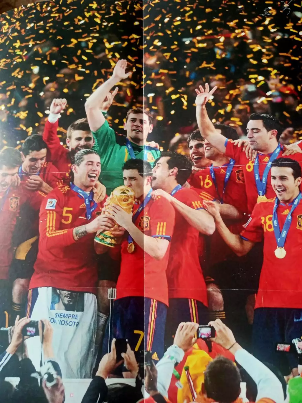 Испания - чемпион мира. 2010 год