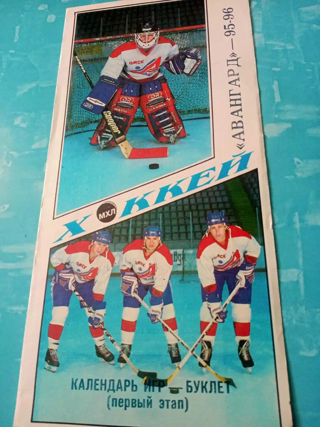 Хоккей. Авангард Омск, 1995/1996