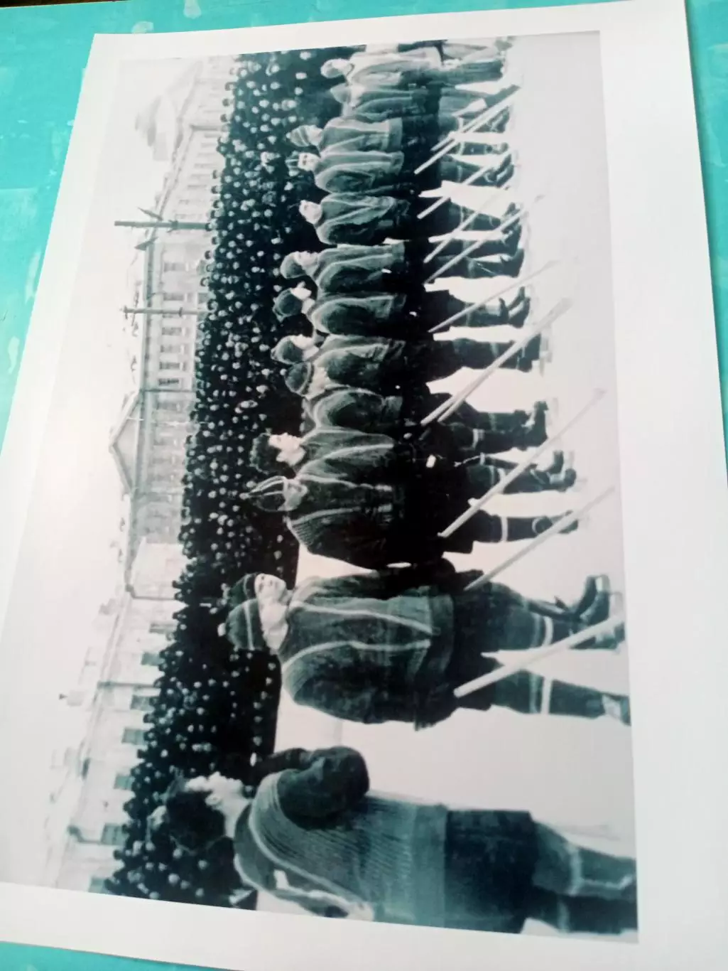 ФОТО, формат А4. Хоккей. Команда Спартак Омск. Сезон-1958/1959