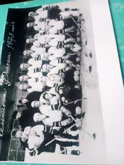 Фото, формат А4. Омский Химик - чемпион России 1973 год