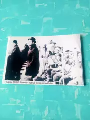 Каучук Омск. Сезон-1969/1970. В центре - главный тренер Евгений Бабич