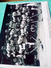 Фото, большой формат А4. Сборная СССР - чемпион мира. 1989 год