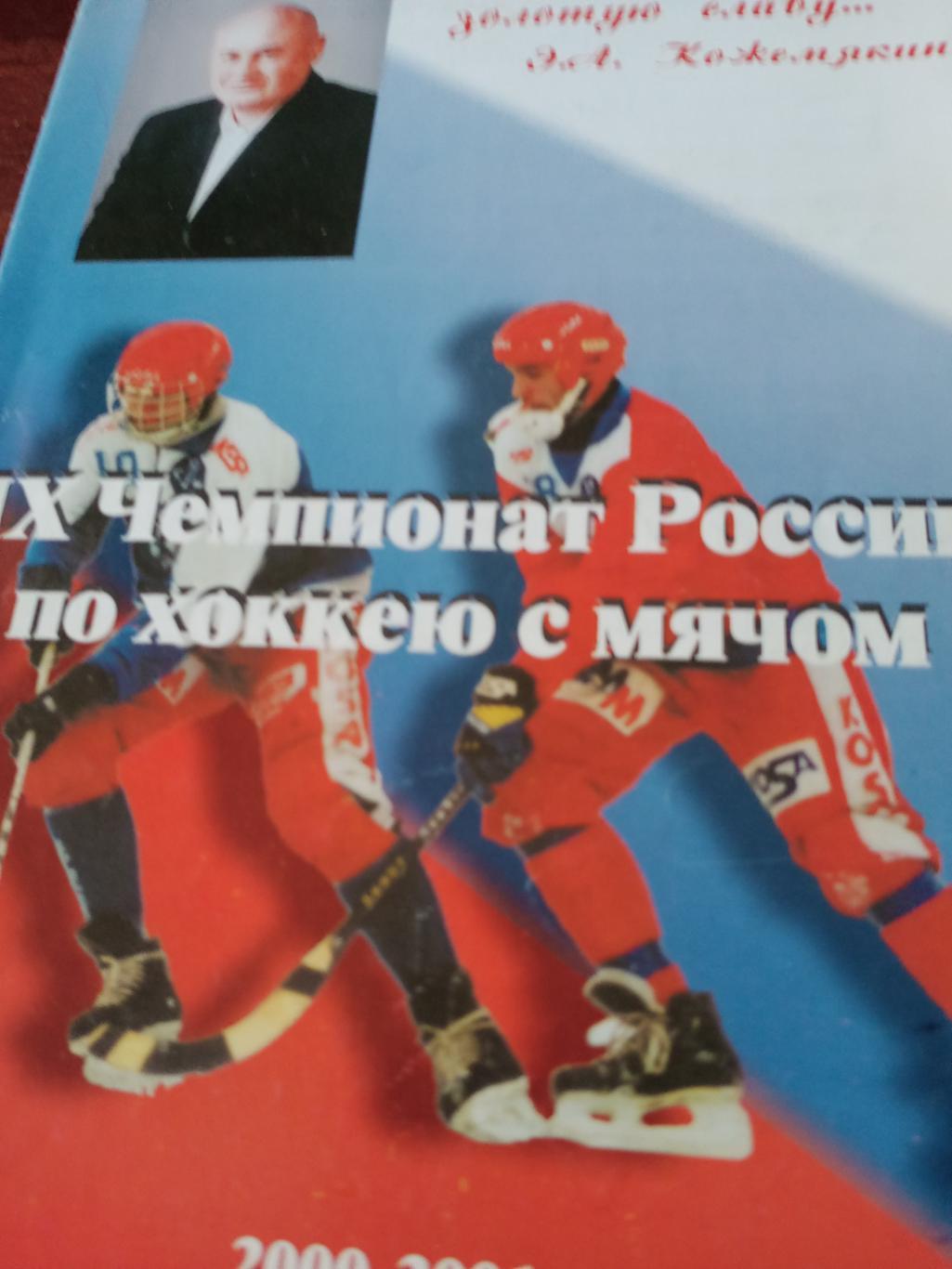 Хоккей с мячом. Новосибирск - 2000/01