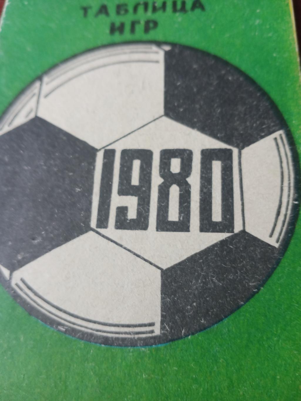 Футбол. Тбилиси - 1980