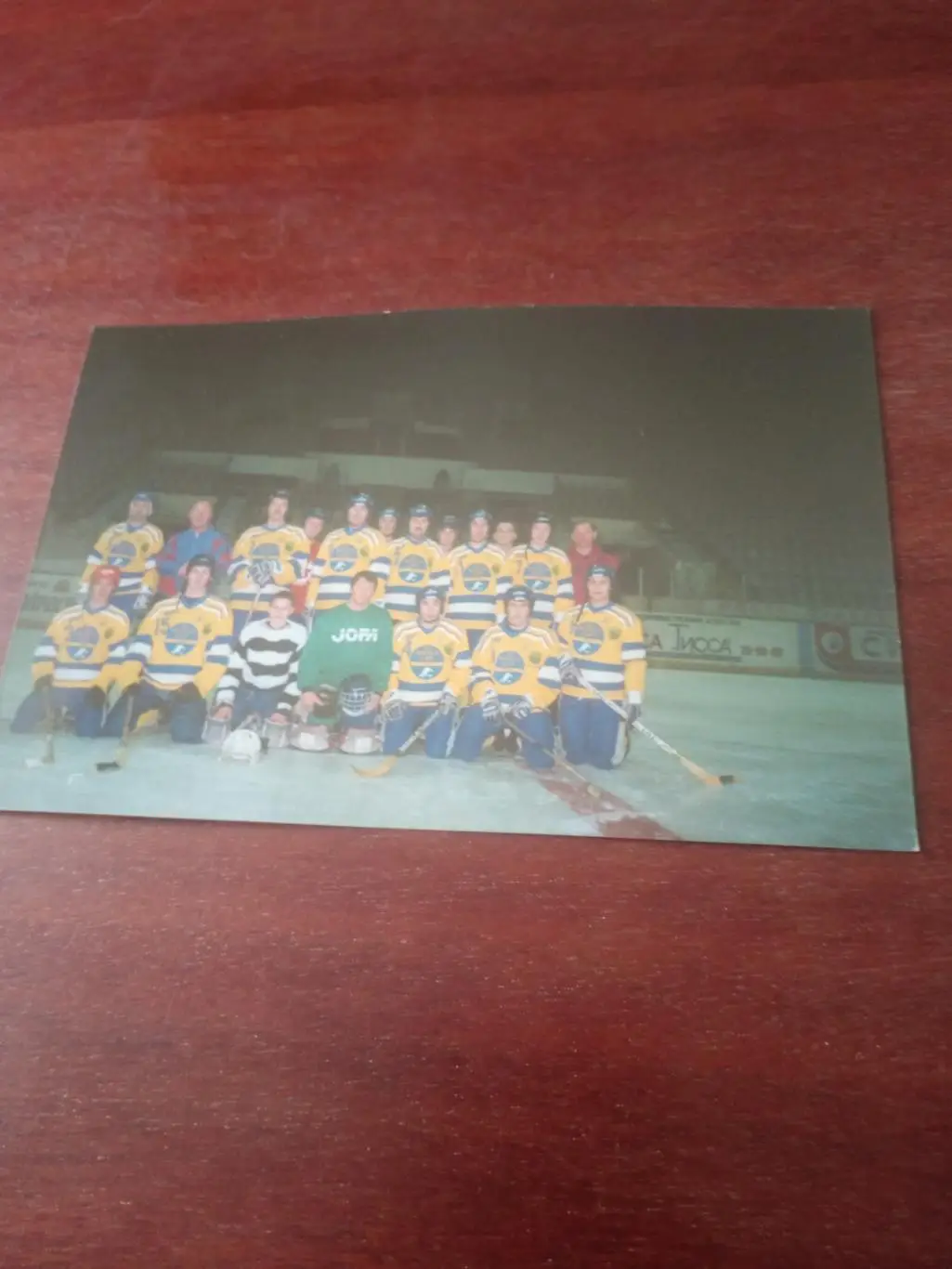 1996 год. Сборная России по ринкболу, на базе Полета Омск