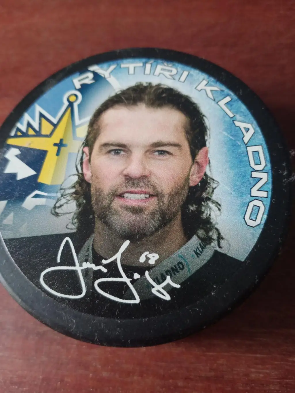 Шайба от Яромира Ягра + Бонус (см.описание)