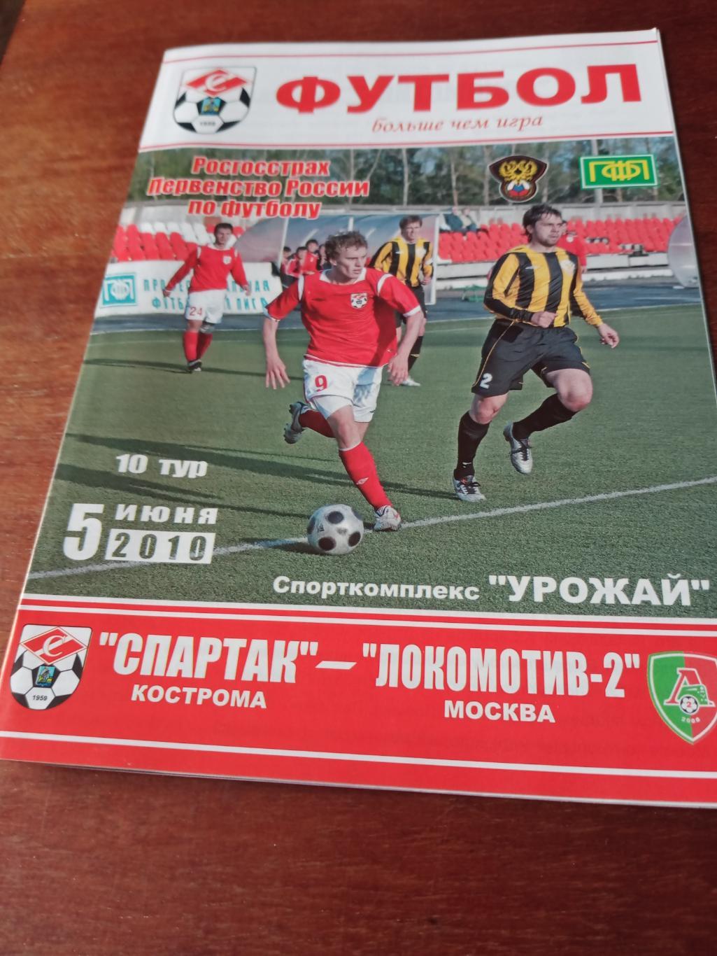 Спартак Кострома - Локомотив-2 Москва. 5 июня 2020 год