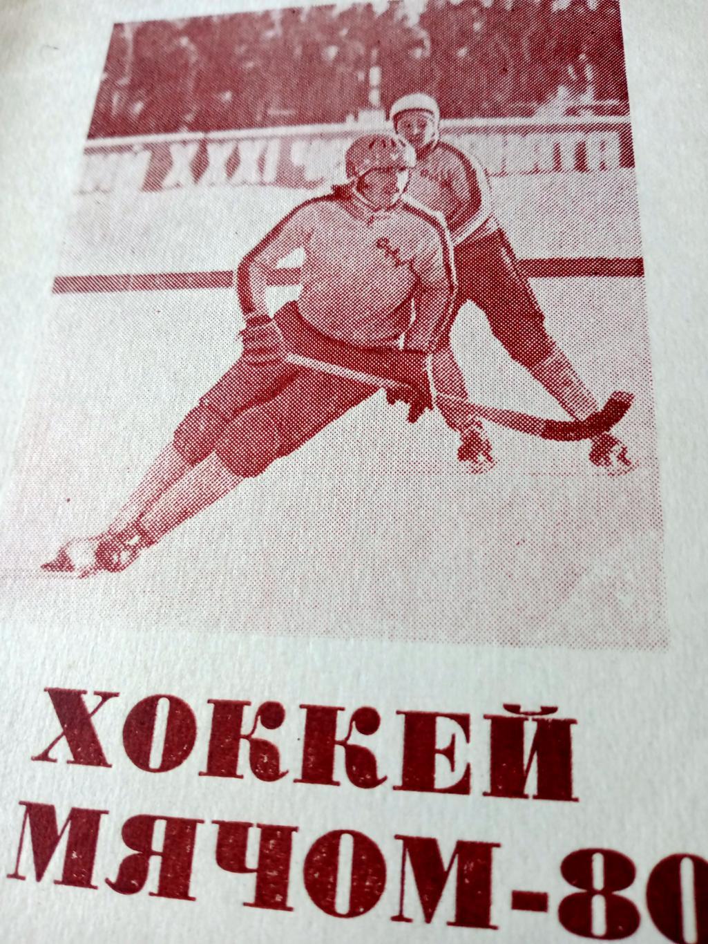 Хоккей с мячом. Омск. 1979/1980 гг