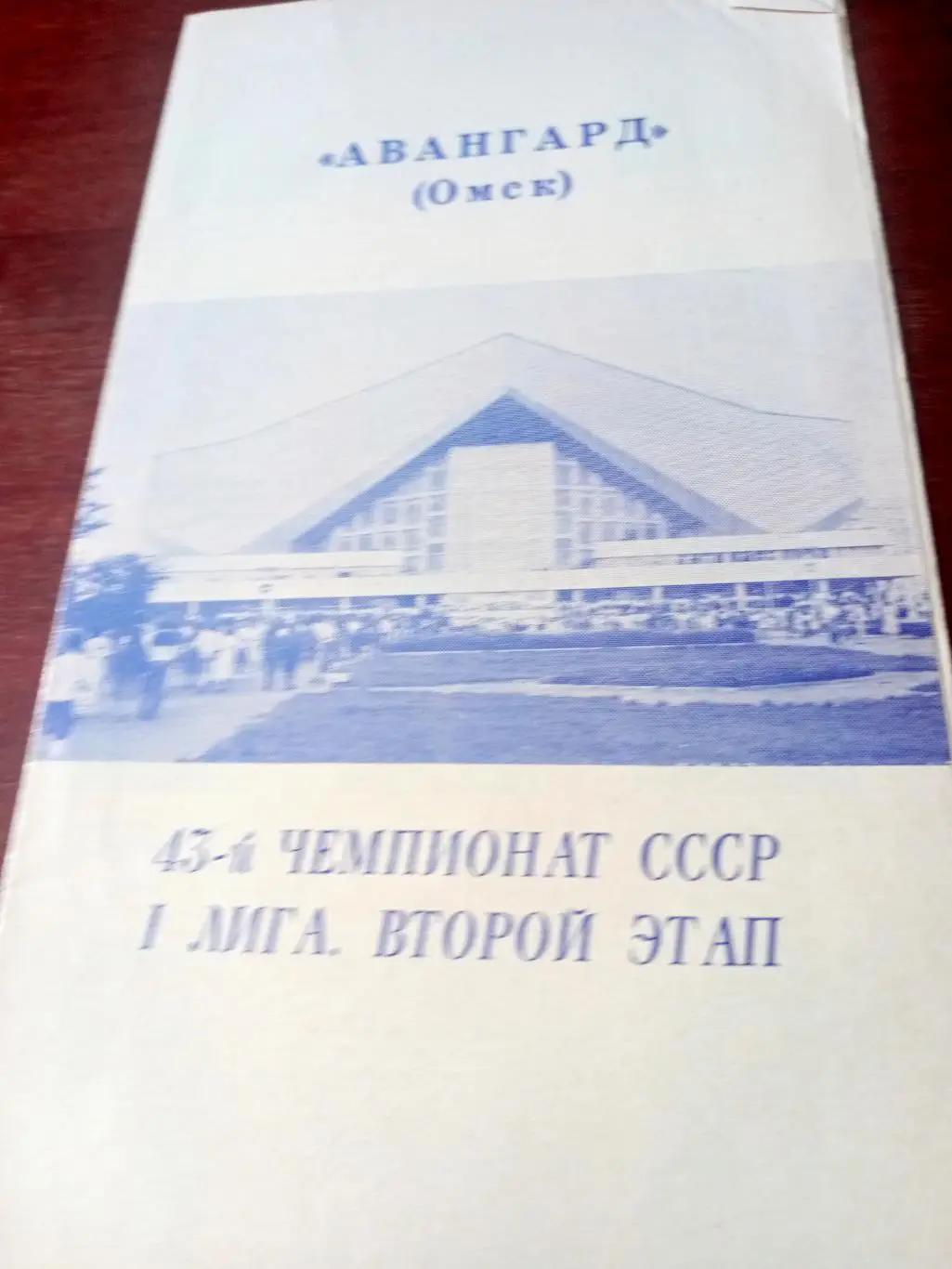 Хоккей. Авангард Омск. 1989 год