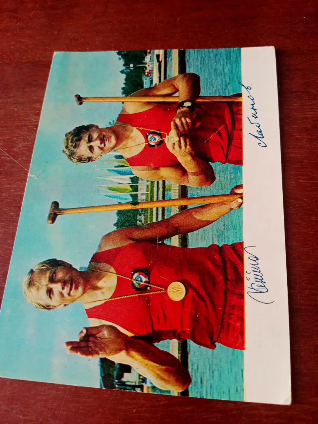 Владас Чесюнас и Юрий Лобанов (гребля) - олимпийские чемпионы