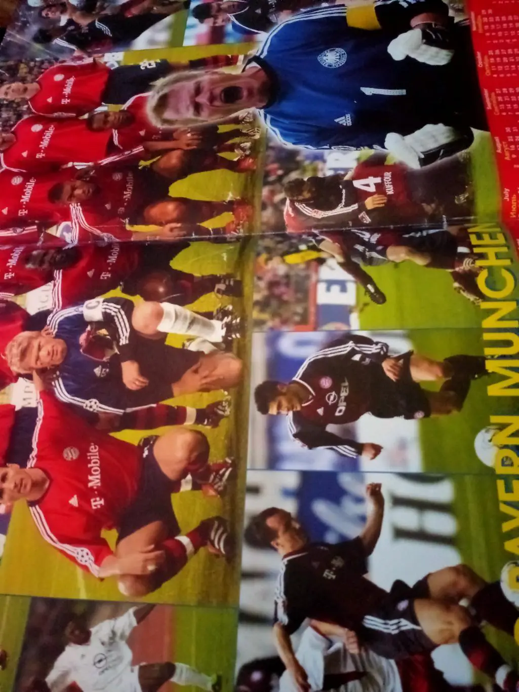 ФК Байер Германия - очень большой плакат, 2004 год