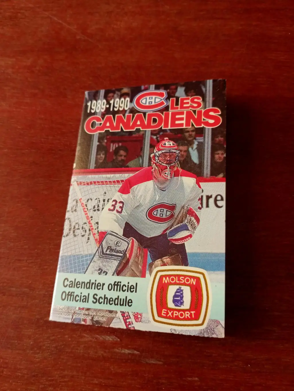 Мини-буклет. Монреаль Канадиенс. 1989/1990