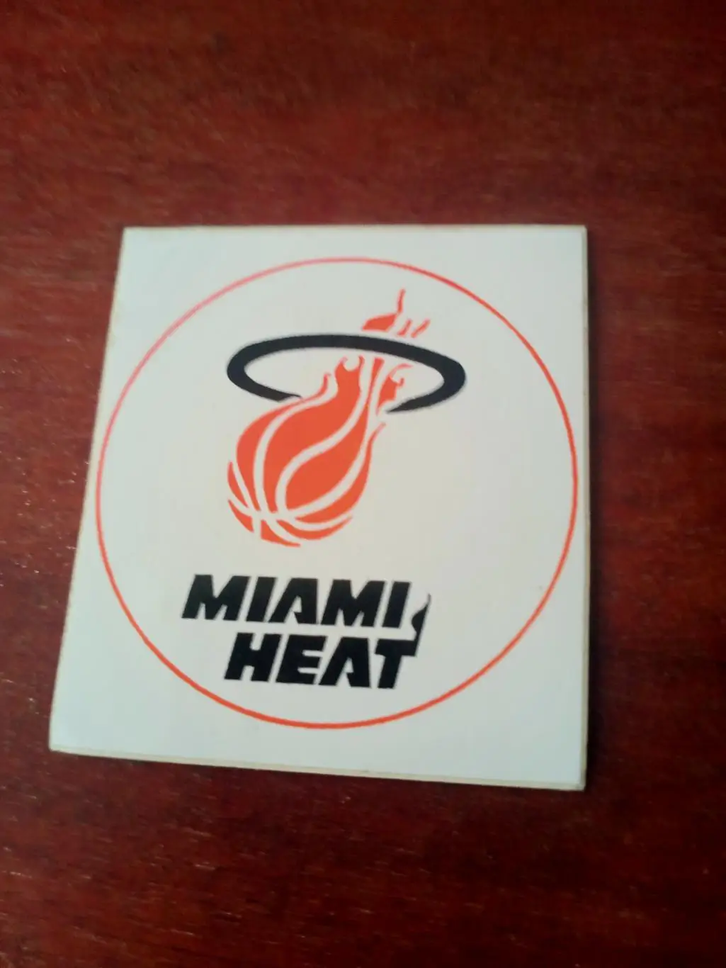 Наклейка - БК MIAMI HEAT