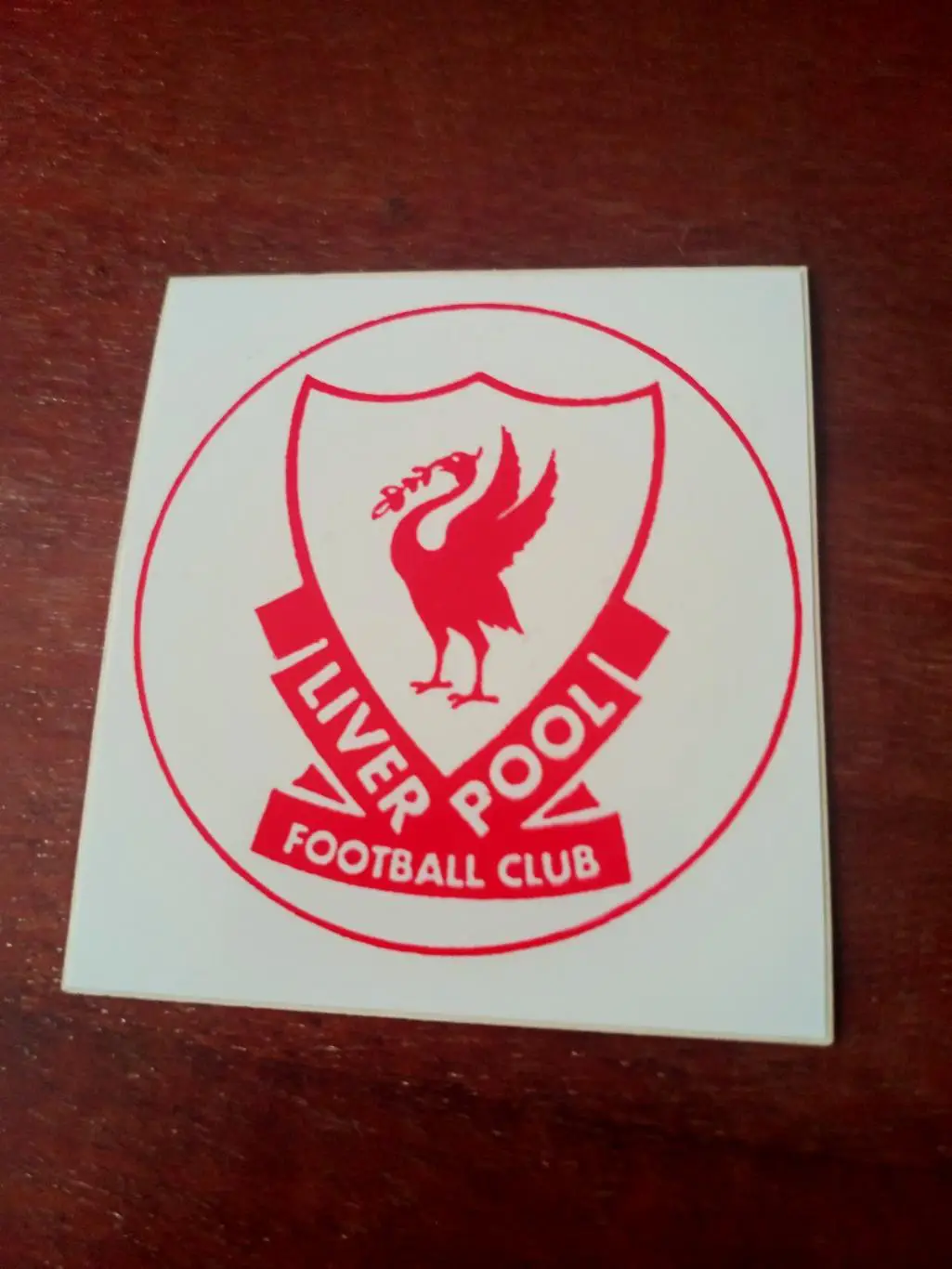 Наклейка - Ливерпуль Англия