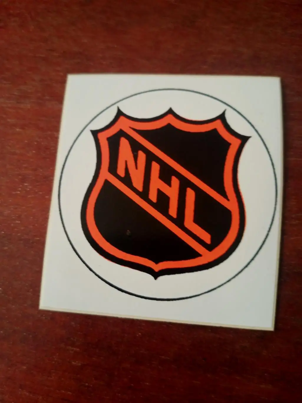 Наклейка - эмблема НХЛ
