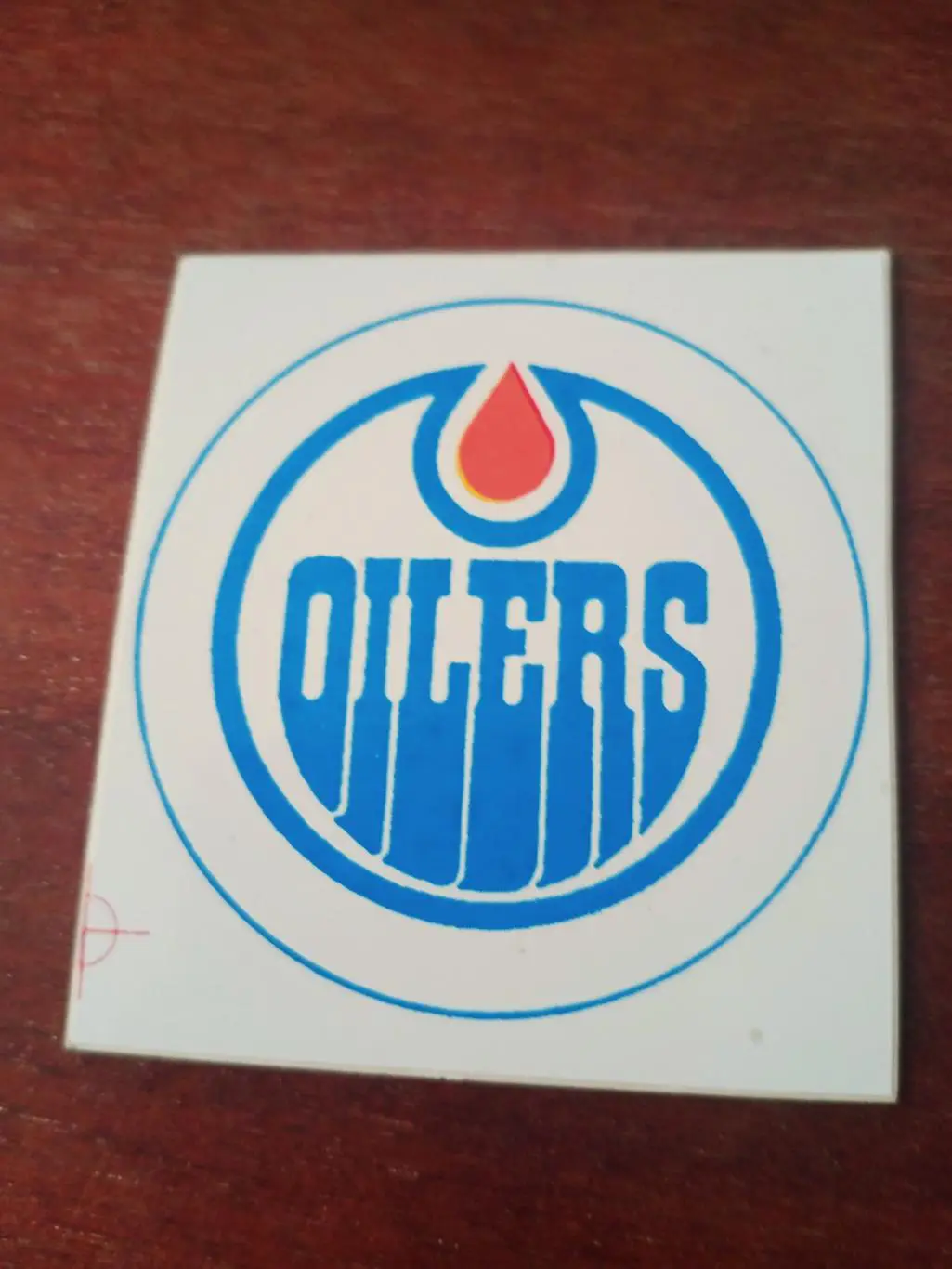 Наклейка - ХК Эдмонтон Ойлерс