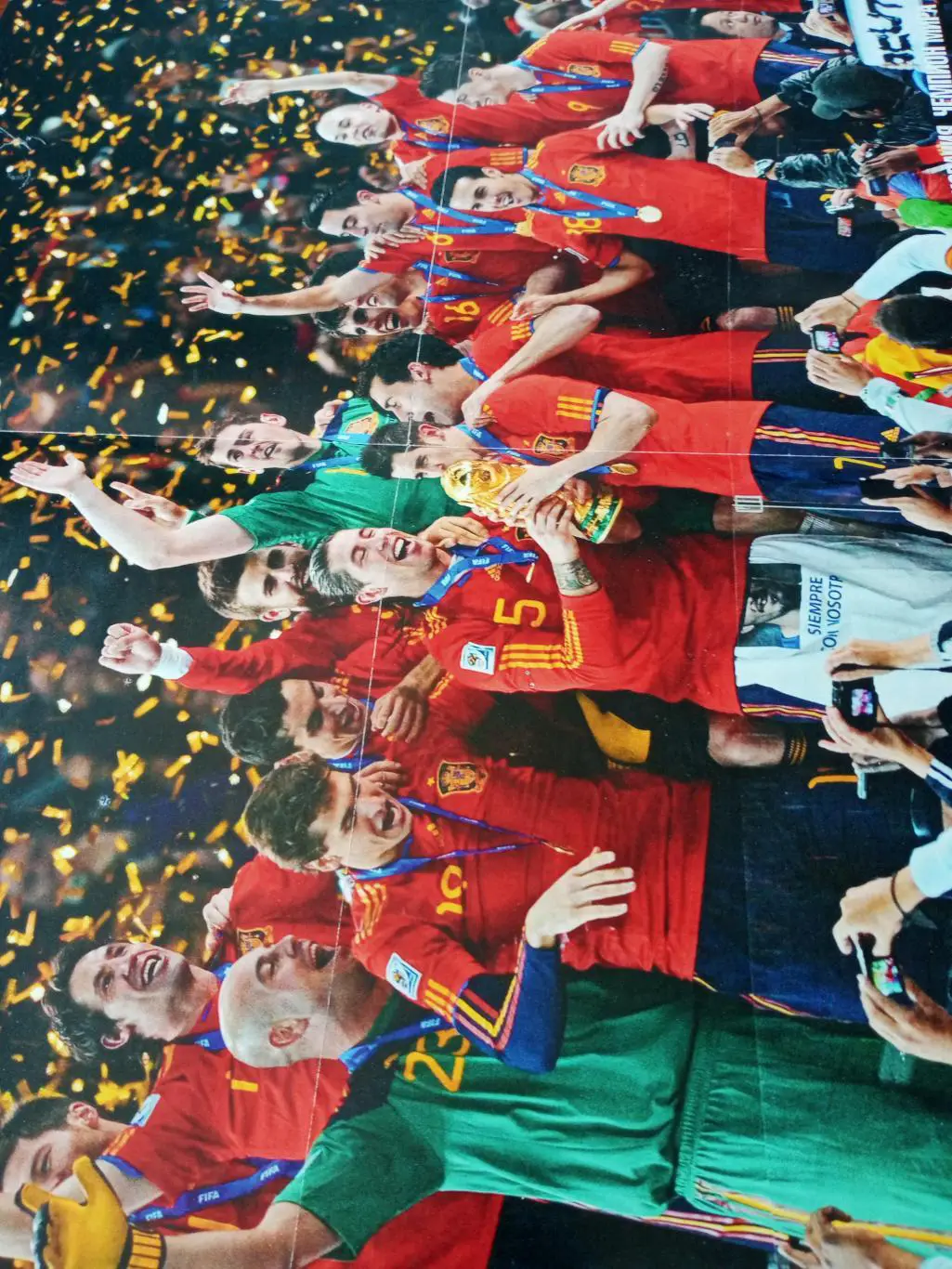 Футбол. Испания - чемпион мира, 2010 год