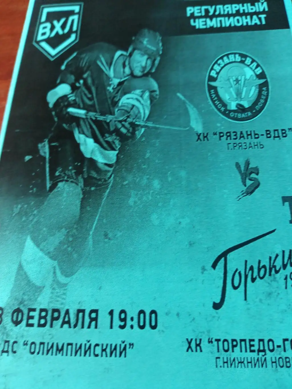 Рязань-ВДВ - Торпедо-Горький. 18 февраля 2025 год