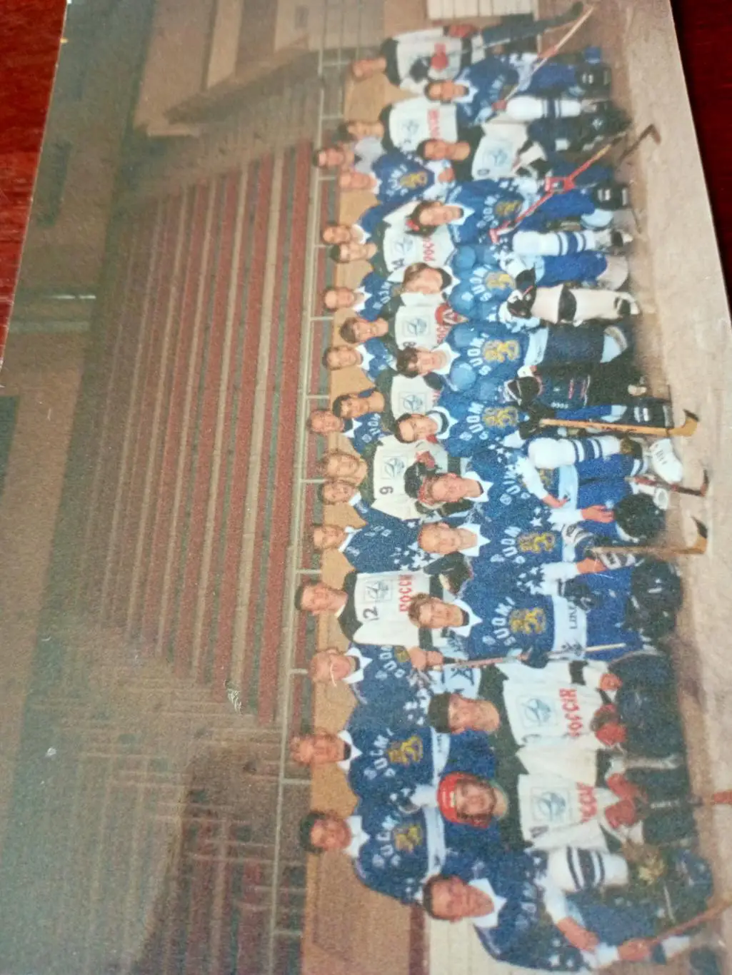 Сборная Финляндия по ринкболу. 1997 год