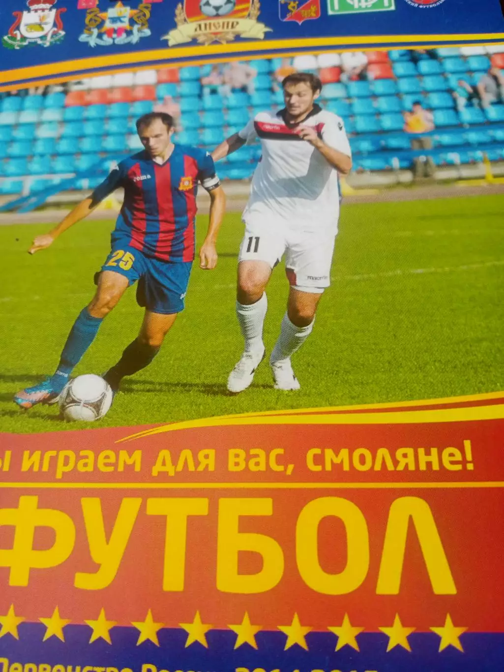 Днепр Смоленск - Знамя Труда Орехово-Зуево.24 апреля 2015 год