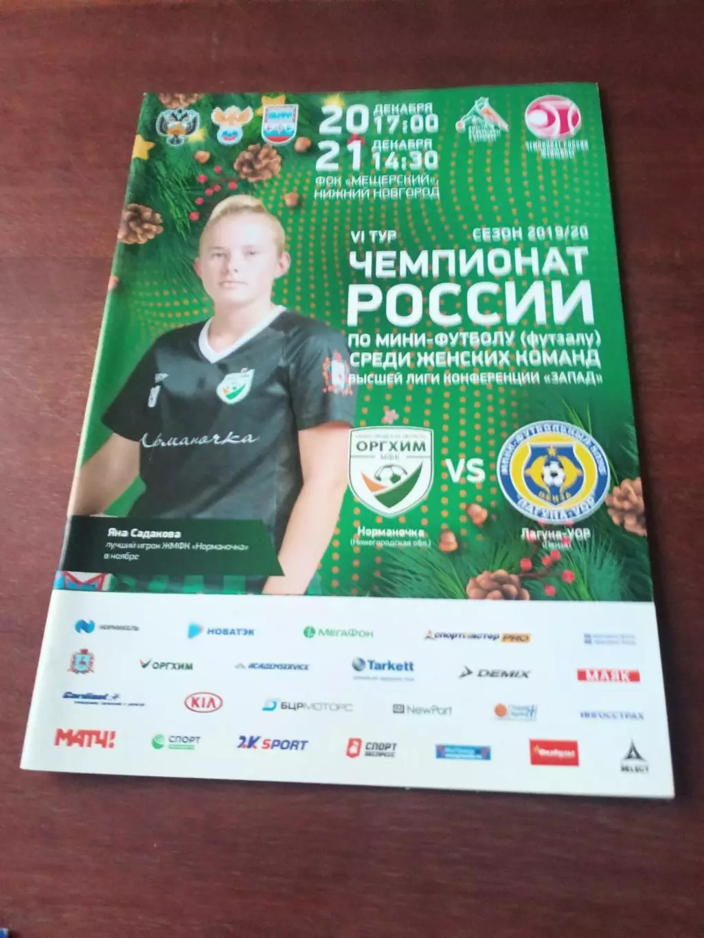 Высшая лига - женщины. Норманочка Нижегородская обл - Лагуна-УОР Пенза. 2019