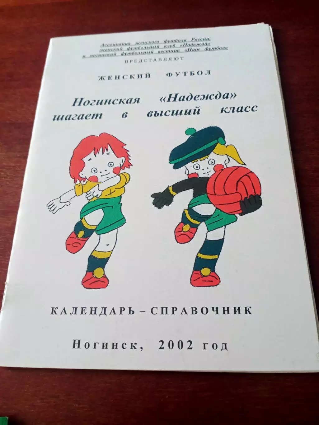 Надежда Ногинск, 2002 год