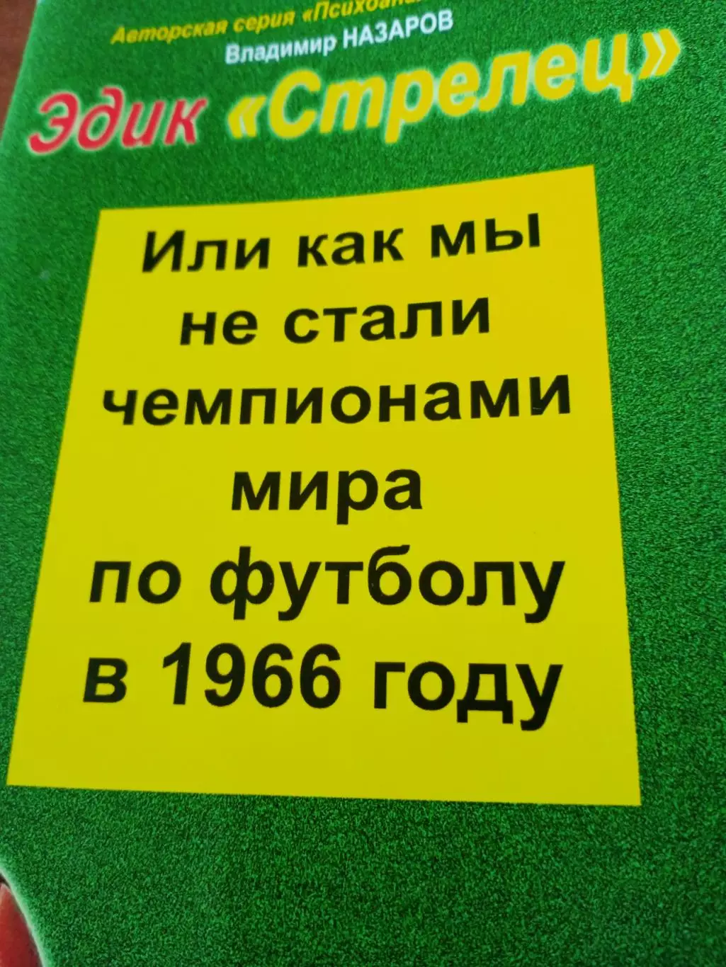 Эдик Стрелец. Автор В.Назаров, Омск.