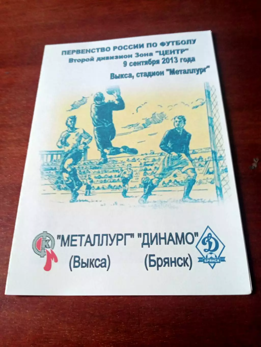 Металлург Выкса - Динамо Брянск. 9 сентября 2013 год