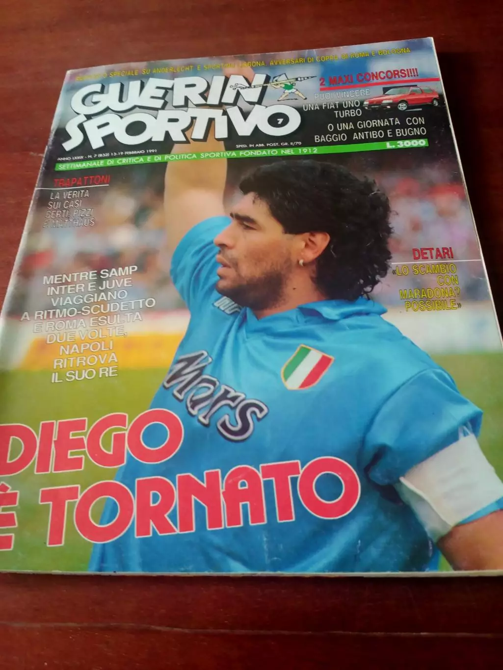 GUERIN SPORTIVO. 1991 год