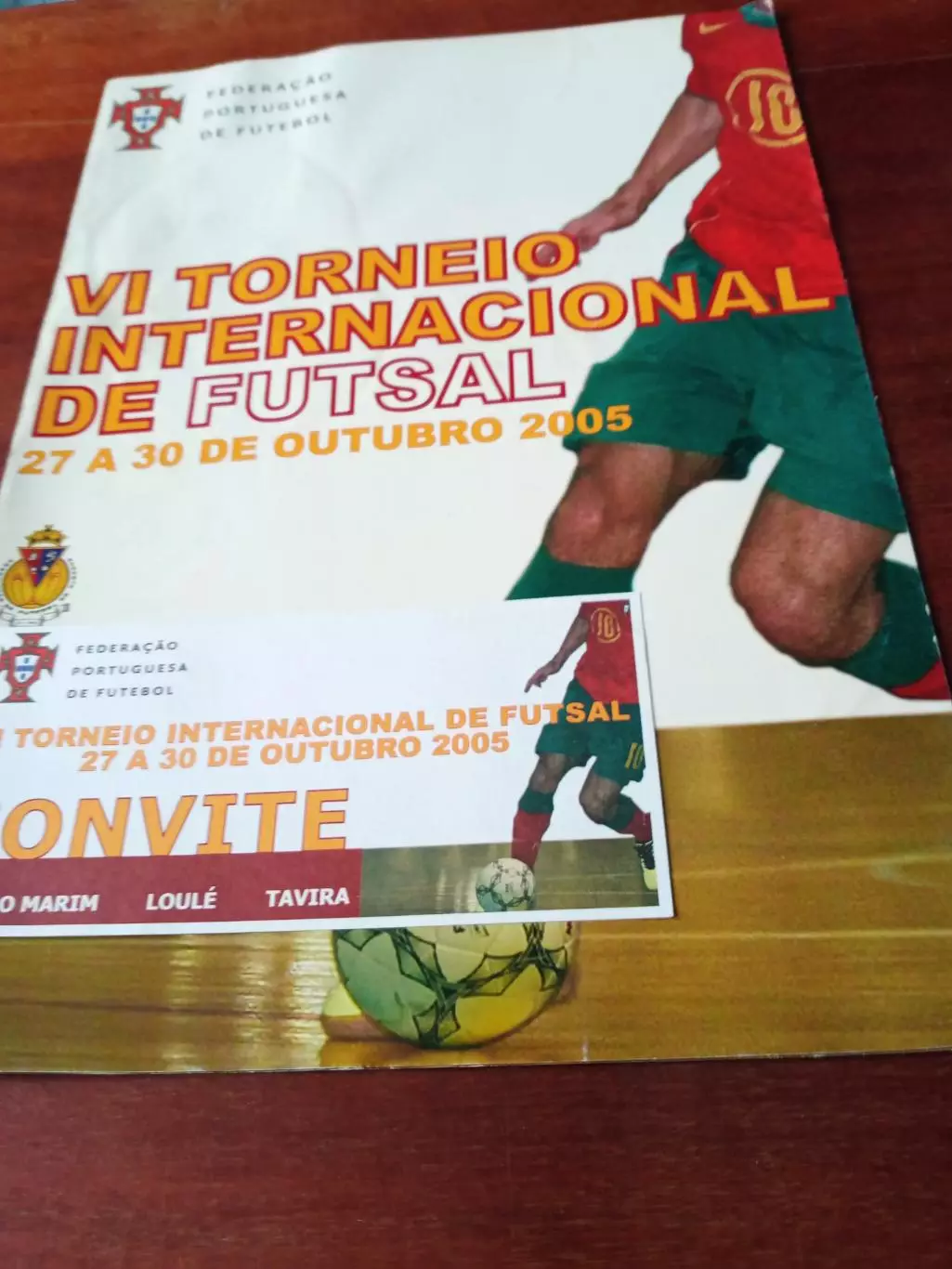 БИЛЕТ+Программа. Турнир в Португалии. 2005 год, 27-30 октября