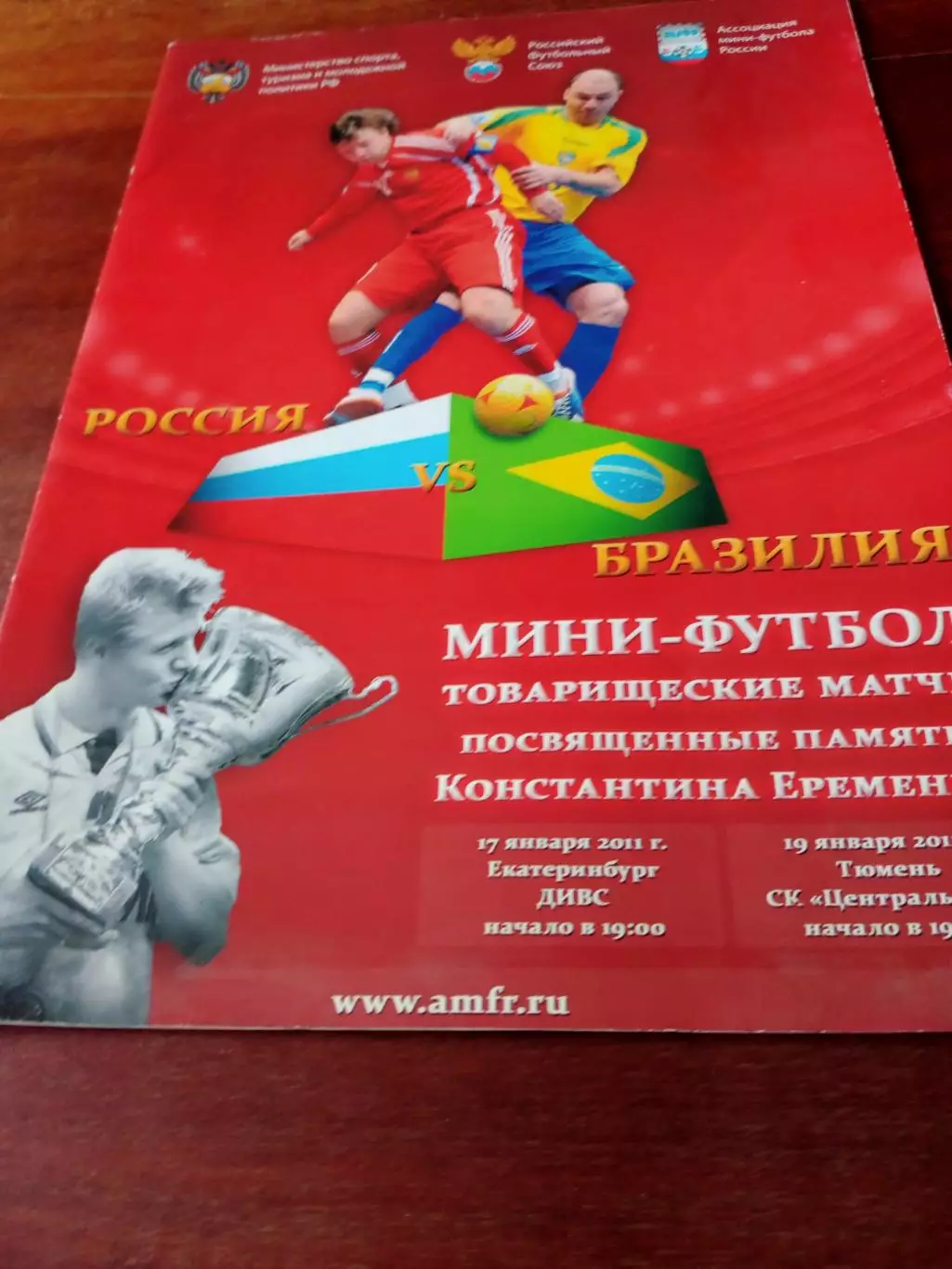 Россия - Бразилия. 17 и 19 января 2011 год