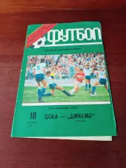ЦСКА - Динамо Москва. 18 октября 1991 год