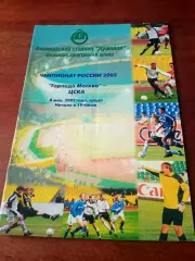 Торпедо Москва - ЦСКА. 8 мая 2002 год