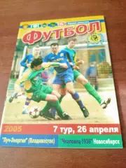 Луч-Энергия Владивосток - Чкаловец-1936 Новосибирск. 26 апреля 2005 год