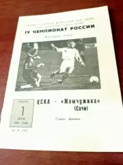 ЦСКА - Жемчужина Сочи. 1 июля 1995 год