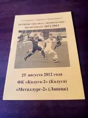 АКЦИЯ. Калуга-2 - Металлург-2 Липецк. 25 августа 2012 год.