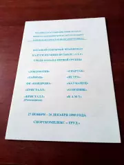 8 открытый чемпионат Калуги по мини-футболу. 1999 год.