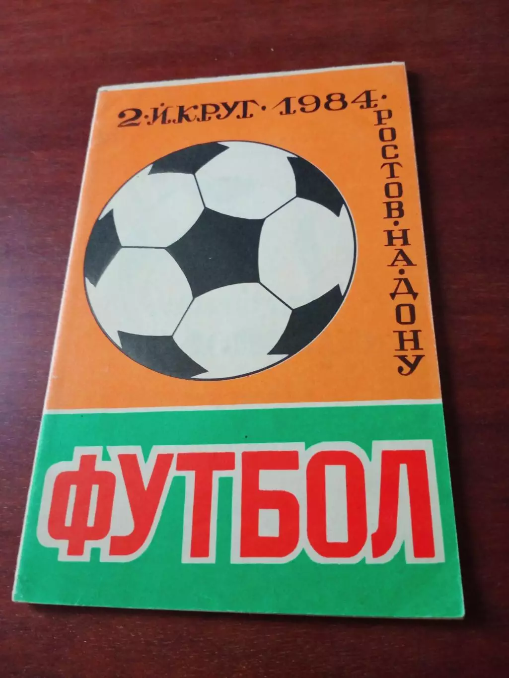 Футбол. Ростов. 1984 год, 2 круг