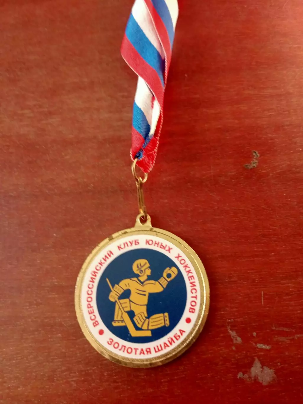 Медаль, 1-е место. Всероссийский клуб Золотая шайба