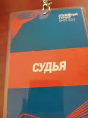 Аккредитация. Хоккей. Судья. Турнир - Омск - 2023